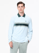 Load image into Gallery viewer, Banda Velour Polo- Baby Blue
