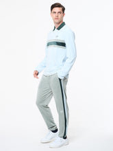 Load image into Gallery viewer, Banda Velour Polo- Baby Blue
