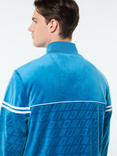 Load image into Gallery viewer, Bandiera Track Jacket- Mykonos Blue
