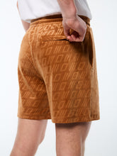 Load image into Gallery viewer, Bandiera Debossed Velour Short-Sugar Almond
