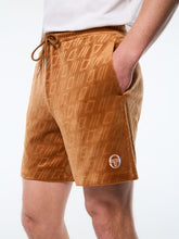 Load image into Gallery viewer, Bandiera Debossed Velour Short-Sugar Almond
