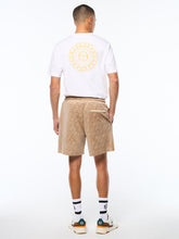 Load image into Gallery viewer, Bandiera Debossed Velour Short-Humus
