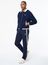 Load image into Gallery viewer, Marco Varsity Jacket- Maritime Blue
