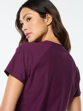 Load image into Gallery viewer, Eva Cropped Top- Potent Purple
