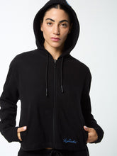 Load image into Gallery viewer, Nera Hoodie- Black Beauty
