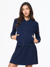 Load image into Gallery viewer, Nota Knit Jacket- Maritime Blue
