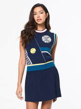 Load image into Gallery viewer, Nota Knit Vest- Maritime Blue
