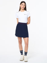 Load image into Gallery viewer, Nota Knit Skirt- Maritime Blue
