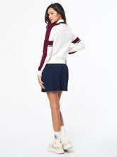 Load image into Gallery viewer, Nota Knit Quarter Zip- Gardenia
