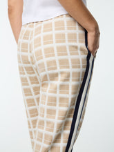 Load image into Gallery viewer, Women's Damarindo Check Track Pant- Humus
