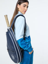 Load image into Gallery viewer, Lina Velour Track Jacket- Baby Blue
