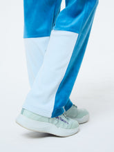 Load image into Gallery viewer, Lina Velour Track Pant- Baby Blue
