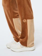 Load image into Gallery viewer, Lina Velour Track Pant- Candied Ginger
