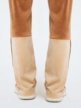 Load image into Gallery viewer, Lina Velour Track Pant- Candied Ginger
