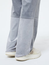 Load image into Gallery viewer, Lina Velour Track Pant- Quiet Shade
