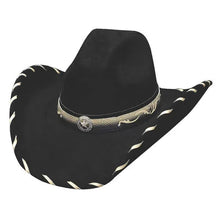 Load image into Gallery viewer, Bullhide Straight Shooter - Wool Felt Cowboy Hat
