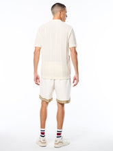 Load image into Gallery viewer, Montell Knit Polo-Gardenia
