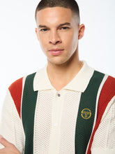 Load image into Gallery viewer, Montell Knit Polo-Gardenia

