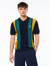 Load image into Gallery viewer, Montell Knit Polo-Maritime Blue
