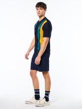 Load image into Gallery viewer, Montell Knit Polo-Maritime Blue
