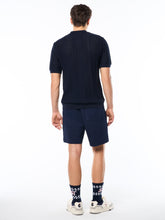 Load image into Gallery viewer, Montell Knit Polo-Maritime Blue
