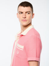 Load image into Gallery viewer, Fratelli Crochet Cabana Polo-Geranium Pink
