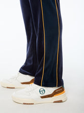 Load image into Gallery viewer, Forato Velour Track Pant-Maritime Blue

