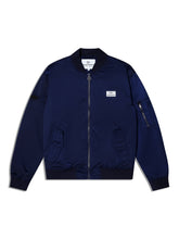 Load image into Gallery viewer, Piano Bomber Jacket-Maritime Blue
