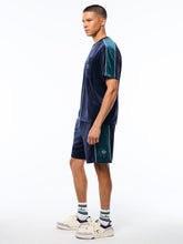 Load image into Gallery viewer, Cresta Velour Pocket T-Shirt-Maritime Blue
