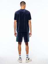 Load image into Gallery viewer, Cresta Velour Pocket T-Shirt-Maritime Blue
