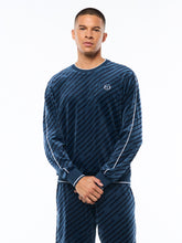 Load image into Gallery viewer, Obliquo Velour Crewneck-Key Largo
