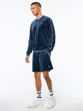 Load image into Gallery viewer, Obliquo Velour Crewneck-Key Largo

