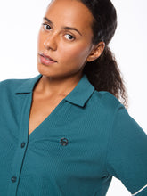 Load image into Gallery viewer, Tullia Cabana Shirt-Mediterranea

