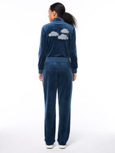 Load image into Gallery viewer, Nuvola Velour Track Jacket-Key Largo
