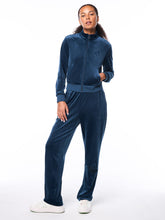 Load image into Gallery viewer, Nuvola Velour Track Pant-Key Largo
