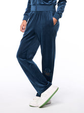Load image into Gallery viewer, Nuvola Velour Track Pant-Key Largo
