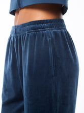 Load image into Gallery viewer, Nuvola Velour Track Pant-Key Largo
