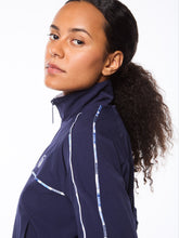 Load image into Gallery viewer, Women's Lioni Track Jacket- Maritime Blue
