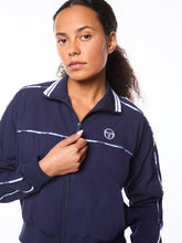 Load image into Gallery viewer, Women's Lioni Track Jacket- Maritime Blue
