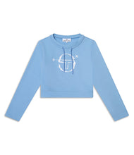Load image into Gallery viewer, Piano Crewneck-Della Robbia Blue
