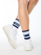 Load image into Gallery viewer, Strisce Sock-Brilliant White
