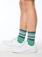 Load image into Gallery viewer, Strisce Sock-Bottle Green
