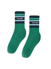 Load image into Gallery viewer, Strisce Sock-Bottle Green
