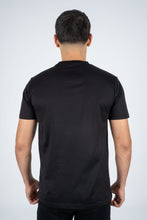 Load image into Gallery viewer, Men's Cotton Black Rhinestone T-shirt
