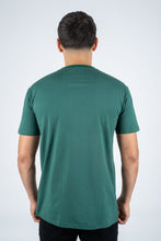 Load image into Gallery viewer, Men's Cotton Green Rhinestone T-shirt
