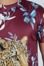 Load image into Gallery viewer, Men's Cotton Wine Rhinestone T-shirt
