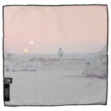 Load image into Gallery viewer, Star Wars Tatooine Binary Sunset Pocket Square

