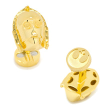 Load image into Gallery viewer, Star Wars C-3PO 3D Cufflinks
