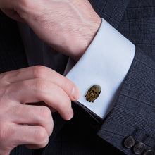 Load image into Gallery viewer, Star Wars Chewbacca Gunmetal Cufflinks
