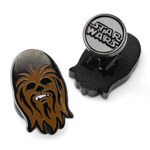 Load image into Gallery viewer, Star Wars Chewbacca Gunmetal Cufflinks
